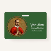 St. Peter Faber (BK 051; Style 1) Ausweis (Rückseite)