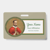 St. Peter Faber (BK 051; Style 2) Ausweis (Rückseite)
