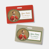St. Peter Faber (BK 051; Style 2) Ausweis (Vorder- & Rückseite)