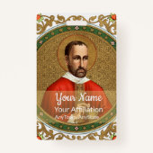 St. Peter Faber (BK 051; Style 3) Ausweis (Rückseite)