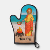 St. Peter Fish Fry Oven Mitt Ofenhandschuh (Vorderseite)