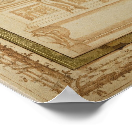 St. Peter Fishing, Studie für den Altar Poster (Ecke)