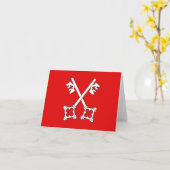 St Peter flag Karte (Gelbe Blume)