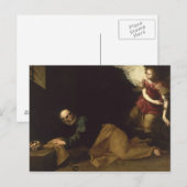 St. Peter Freed von einem Engel, 1639 Postkarte (Vorne/Hinten)