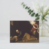 St. Peter Freed von einem Engel, 1639 Postkarte (Stehend Vorderseite)