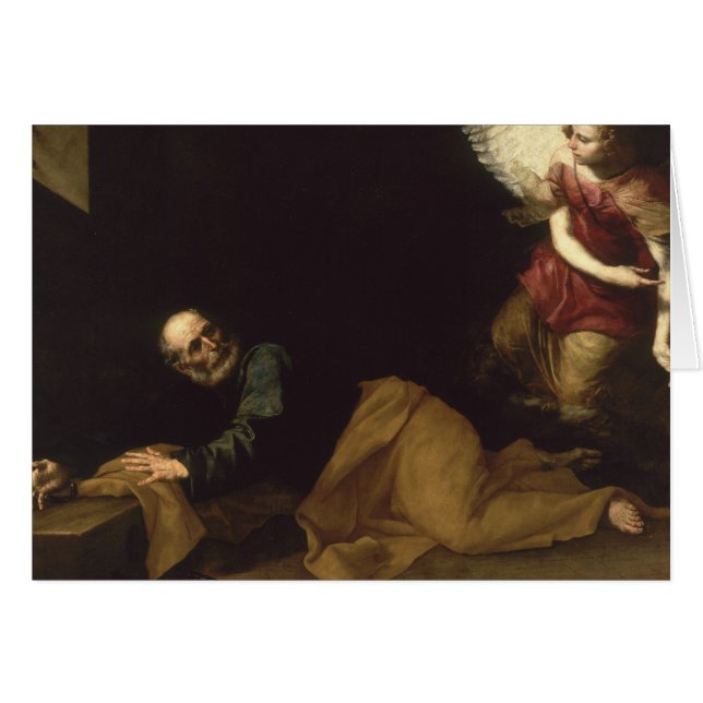 St Peter gab durch einen Engel, 1639 frei (Vorderseite (Horizontal))