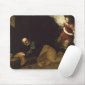 St Peter gab durch einen Engel, 1639 frei Mousepad (Mit Mouse)