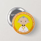 St Peter julianisches Eymard Button (Vorne & Hinten)