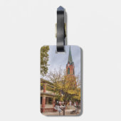 St. Peter - Katholische Kirche - Gepäcktag Gepäckanhänger (Rückseite vertikal)