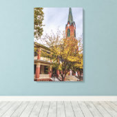 St. Peter Katholische Kirche Leinwanddruck (Insitu (Holzboden))