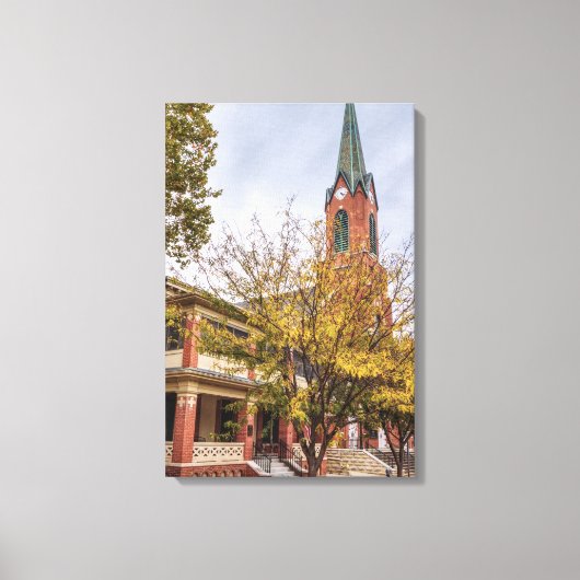 St. Peter Katholische Kirche Leinwanddruck (Vorderseite)