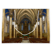 St. Peter Katholische Kirche Painterly Große Geschenktüte (Vorderseite)