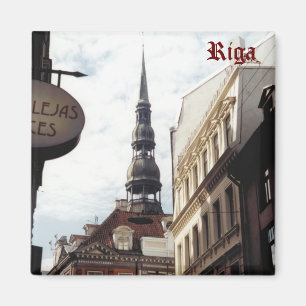 St Peter Kirche, Riga, Lettland Magnet