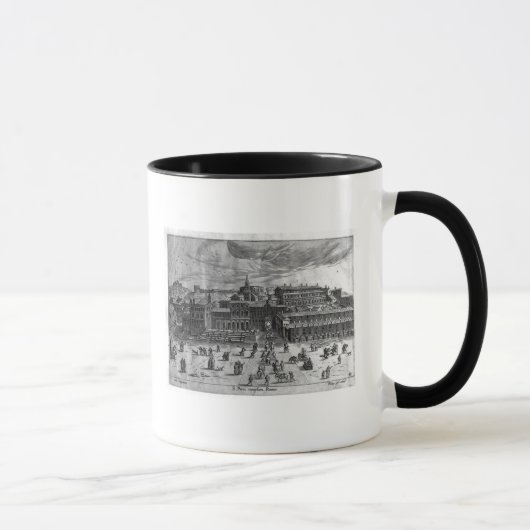 St Peter Kirche, 'von den Ansichten von Rome Tasse (Rechts)