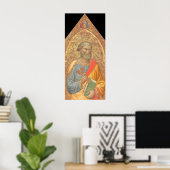 St. Peter, Martino di Bartolomeo Kunstposter Poster (Heimbüro)