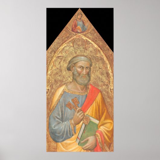 St. Peter, Martino di Bartolomeo Kunstposter Poster (Vorne)