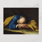 St. Peter oder St. Jerome Sleeping, c.1735-39 Postkarte (Vorderseite)