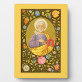 St. Peter (PM 07) 5"x7" Plaque 1 mit Easel Fotoplatte (Vorderseite)