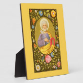 St. Peter (PM 07) 8"x10" Plaque 1 mit Easel Fotoplatte (Seite)