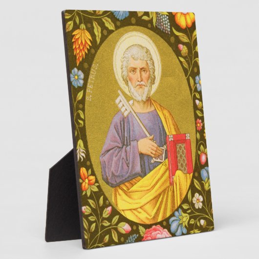 St. Peter (PM 07) 8"x10" Plaque 2 mit Easel Fotoplatte (Seite)