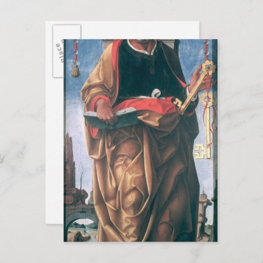 St. Peter Postkarte (Vorne/Hinten)