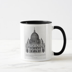 St Peter, Roms, graviert von C. Campbell Tasse