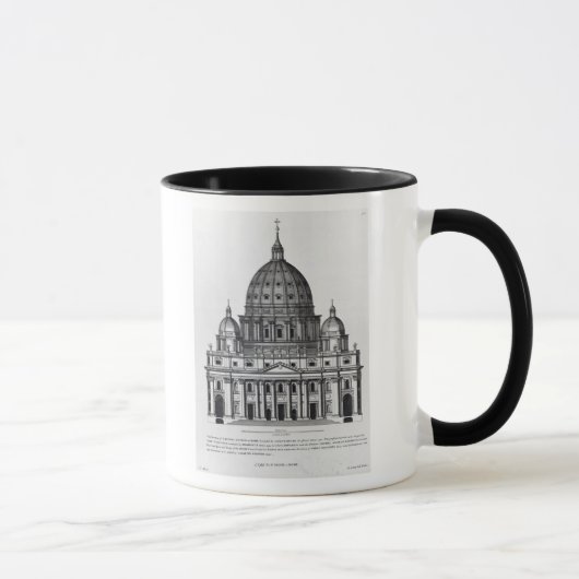 St Peter, Roms, graviert von C. Campbell Tasse (Rechts)