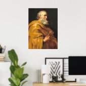 St. Peter - School of Rubens Fine Art Poster (Heimbüro)