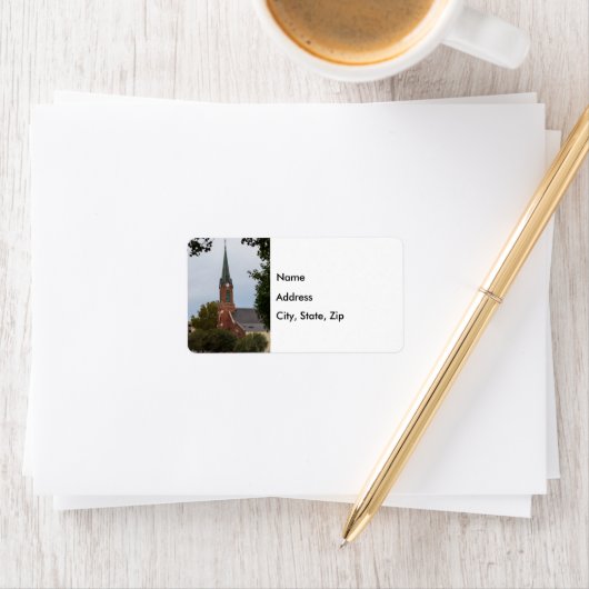 St Peter Steeple Address Labels Adressaufkleber (Insitu)