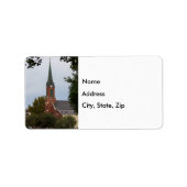 St Peter Steeple Address Labels Adressaufkleber (Vorne)