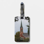 St Peter Steeple Gepäckanhänger (Rückseite vertikal)