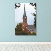 St Peter Steeple Leinwanddruck (Insitu (Holzboden))