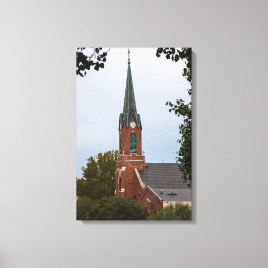 St Peter Steeple Leinwanddruck (Vorderseite)