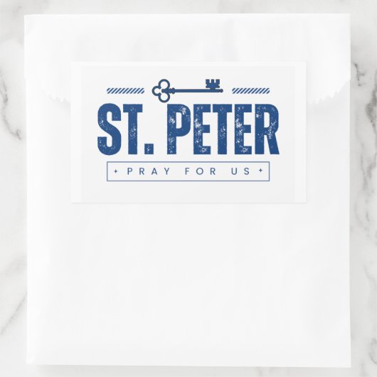 St. Peter Sticker (Tasche)