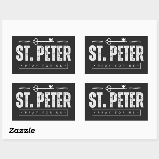 St. Peter Sticker (Blatt)