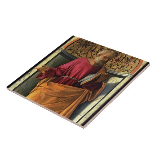 St Peter (Tempera auf Leinwand) Fliese (Seite)