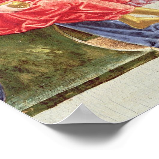 St. Peter und Simon Magus, 15. Jahrhundert Poster (Ecke)