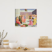 St. Peter und Simon Magus, 15. Jahrhundert Poster (Küche)