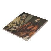 St Peter und St Paul | c.1605-8 (Öl auf Leinwand) Fliese (Seite)