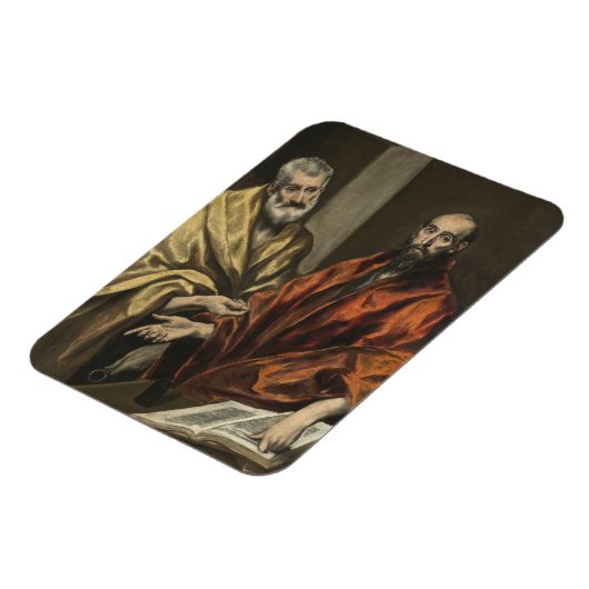 St Peter und St Paul | c.1605-8 (Öl auf Leinwand) Magnet (Linke Seite)