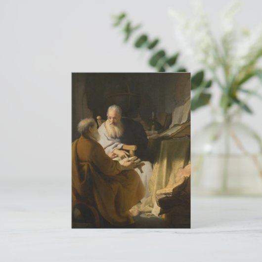 St. Peter und St. Paul von Rembrandt Postcard Postkarte (Stehend Vorderseite)