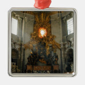 St Peter Vatikanstadt Ornament Aus Metall (Vorne)