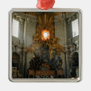 St Peter Vatikanstadt Ornament Aus Metall
