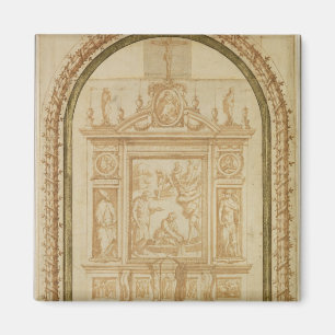 St- Peterfischen, Studie für den Altar Magnet