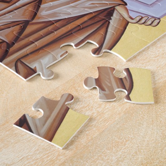 St- Peterpapst des Rom-Ikonen-Puzzlespiels Puzzle (Seite)