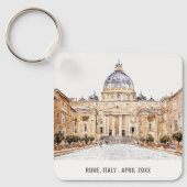 St Peters Basilica Rom - Italien Schlüsselanhänger (Vorderseite)
