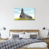 St. Peters-by-the-Sea Bischofskirche Leinwanddruck (Insitu (Schlafzimmer))