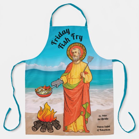 St. Peter's Friday Fish Fry Schürze (Vorderseite)