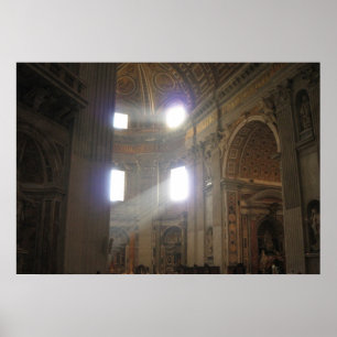 St Peters Light Poster