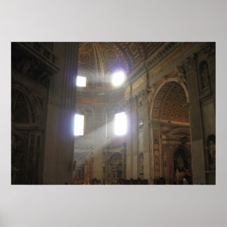 St Peters Light Poster
